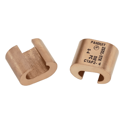 Conector de Compresión Tipo C / Rango 1/0 a 2/0 AWG / Cobre Sin Oxígeno / Aplicación Malla de Tierra