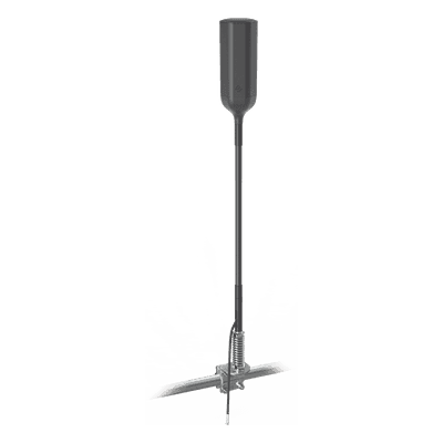 Antena Omnidireccional / 4G/3G / 700-900 MHz, 1710-2270 MHz / 4.3 dBi / Altura Ajustable 2.3 m a 12.2 m (7.5 ft a 40 ft) / Montaje para Espejo de Tractocamión
