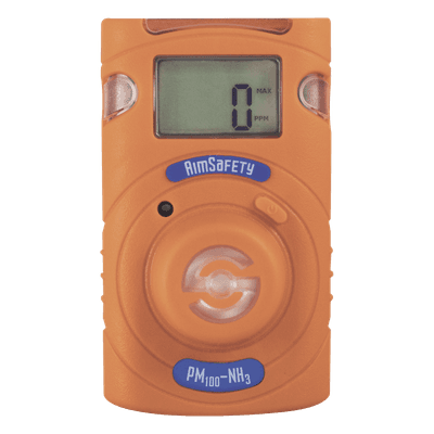 Monitor Personal de Gas / NH3 / 2 Años Desechable / Alarma Triple / Pantalla LCD / IP54