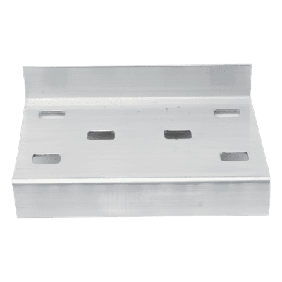 Cople para Uniones de Escalera Portacables / Perfil Z / Peralte 3 1/4" / Aluminio / Incluye Tornillería