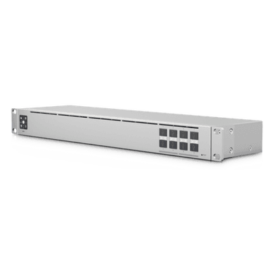 Switch administrable capa 2 / 8 puertos SFP+ 10G / 160 Gbps / Pantalla táctil 1.3" / 1U rack / 4.7 pies de profundidad