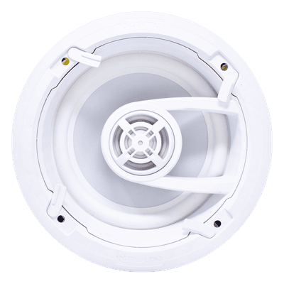 Altavoz de plafón / 3 vías / 9 pulgadas (0.75 pies) / 150W / 8 ohmios / Tweeter pivotante de titanio