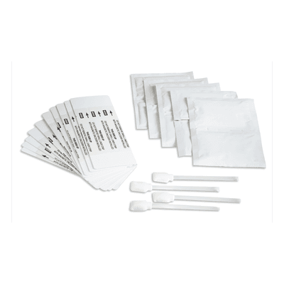 Kit de Limpieza / 4 Hisopos Cabezales / 10 Paños Gasa / 10 Tarjetas / Compatible INK1000
