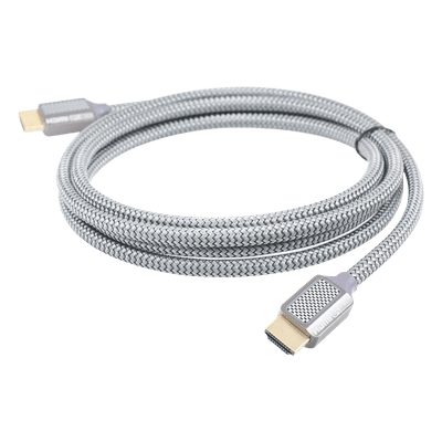Cable HDMI de Alta Resolución en 8K / Versión 2.1 / 2 Metros de Longitud (6.56 Pies) / Recomendado para Audio eARC / Dolby Atmos