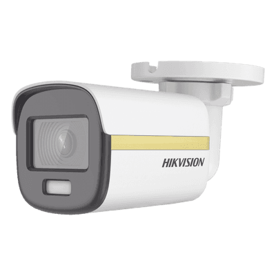 [ColorVu] Bala TURBOHD 4K (8 Megapixel) / Imagen a Color 24/7 / Lente 2.8 mm / METAL / Luz Blanca 20 mts / Exterior IP67 / WDR 130 dB