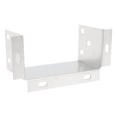Conector de Escalera a Tablero / Peralte 3 1/4" / Ancho 6" / Aluminio / Tornillería Incluida