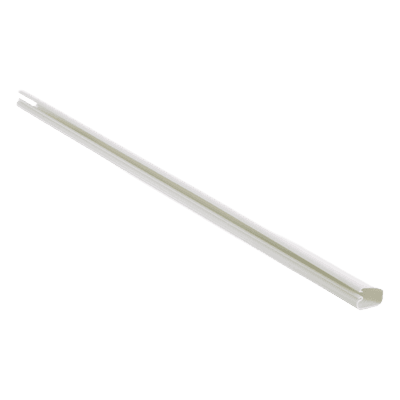 Canaleta para Cableado / PVC Rígido UL94V-0 / 26 x 15 x 1828.8 mm / Cinta Adhesiva Integrada / TIA/EIA / 0 a 50°C