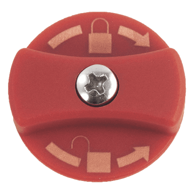 Llave de desbloqueo / Compatible con operadores 400/422 / Diseño ergonómico / Color rojo identificable