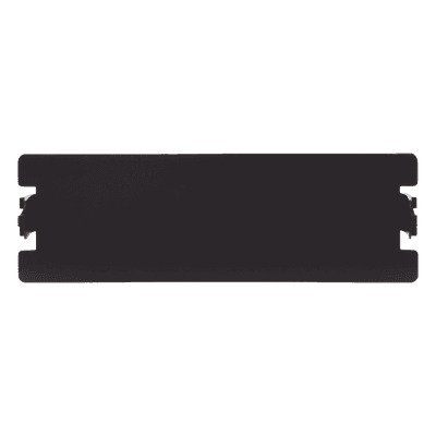 Placa Ciega / Distribuidor Fibra Óptica LP-ODF-8024 / Color Negro / Metal / 19 Pulgadas