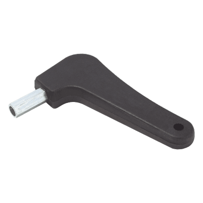 Llave de desbloqueo / Compatible motores FAAC 412 y EUROBAT / Operación manual de emergencia / Diseño compacto portátil / Instalación sin herramientas