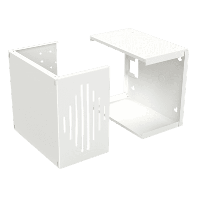Gabinete para Sirena / Acero Calibre 26 / Exterior / 30 W / 209 x 151 x 265 mm / Preparación Tamper