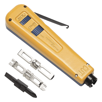 Herramienta de Impacto / Crimpadora D914 / Cuchilla Eversharp 110/66 / AWG 22-26 / Mango Ergonómico Antifatiga