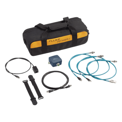 Kit de Adaptadores de Conexión Industrial / Compatible con Verificadores de Cableado / Incluye Patch Cords Cat6A, M12X y M8D