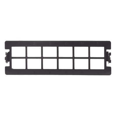 Placa Acopladora Vacía / 12 Puertos SC Simplex o LC Duplex / 19 Pulgadas / Compatible APC-UPC