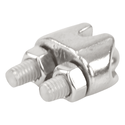 Tensor de acero forjado / Gancho-argolla / Rosca 3/8" / Longitud 6" / Carga 320 kg / 11 5/16" cerrado