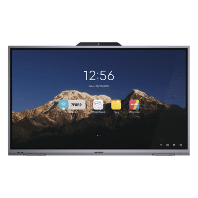 Pantalla Interactiva Touch de 65" Android 8.0 / Cámara Web 8 MP / Resolución 4K / Bocinas Integradas / Entradas HDMI y VGA / Incluye 2 Lápices para Escribir