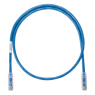 Cable de Parcheo UTP / Categoría 6 Clase E / 7.62 m (25 ft) / 24 AWG / T568B / Azul