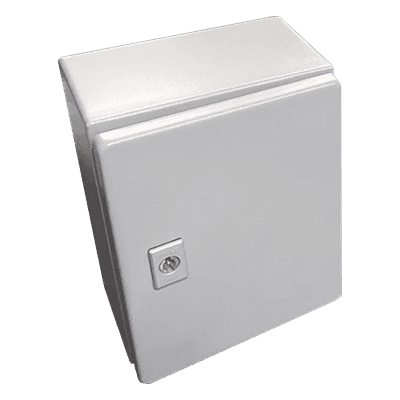 Gabinete NEMA 4/IP66 / 40x40x20 cm (15.7x15.7x7.9 in) / Platina 350x365 mm / UL / 8.6 kg