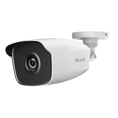 Bala TURBOHD 2 Megapíxeles (1080p) / Gran Angular 103º / Lente 2.8 mm / METAL / IR EXIR Inteligente 40 mts / Exterior IP66 / TVI-AHD-CVI-CVBS / dWDR
