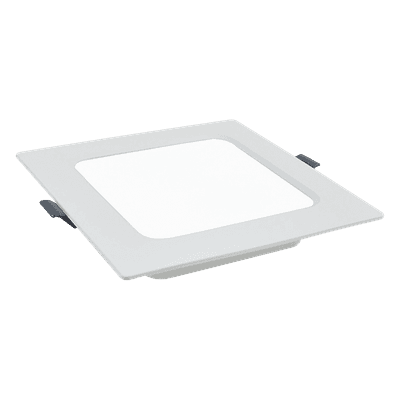 Spot LED Cuadrado Empotrable / 30 x 30 cm / 24 W / 2040 lúmenes / Luz Fría 6000 K / Ángulo 120° / IP20 / 25000 hrs