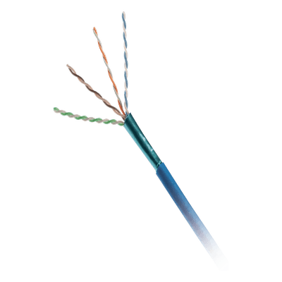 Bobina de Cable UTP de 4 Pares, Vari-MaTriX, Cat6A, 23 AWG, CMP (Plenum), Color Azul, 305 Metros (1000 Pies)
