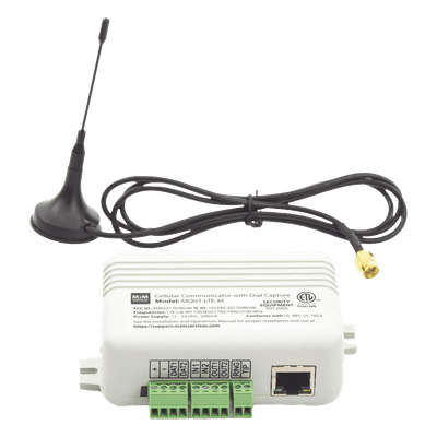 Comunicador de Alarma Dual / Ethernet + 4G LTE/5G / 2 Entradas y 2 Salidas / 64 Zonas / 100 Usuarios