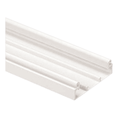 Base para Canaleta / PVC Rígido / 103.3 x 44.9 x 1828.8 mm / UL94V-0 / 44 Cables Cat 6 / TIA/EIA / UL Listed
