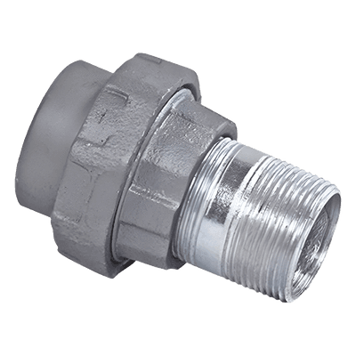 Tuerca Unión Macho-Hembra / 1/2" (12.7 mm) / Aluminio Diecast / NPT Conduit Rígido / IK09 / Clase I, II, III / NEMA 4, 4X, 7, 9
