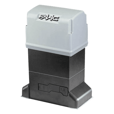 Operador FAAC 844 Trifasico Para Puertas Corredizas de Hasta 1600 Kg y 40 Metros  / Voltaje de Operación 220V