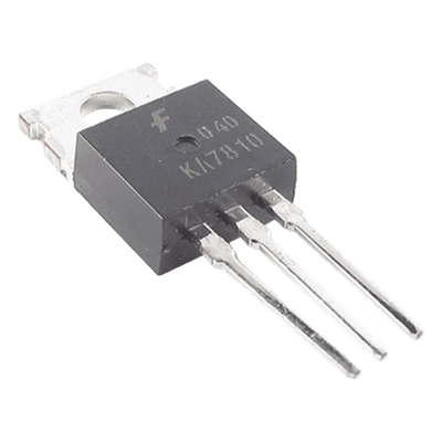 Regulador de Voltaje a 10 V., 1 Amp. para Cámaras, Video-Porteros y Monitores, TO-220.