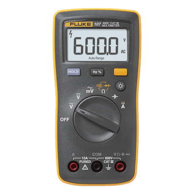 Multímetro Digital Compacto / 6000 Cuentas LED / CAT III 600 V / Rango Automático / Resistencia a Caídas 1 m (3.3 ft)