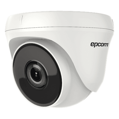 Turret TURBOHD 5 Megapíxel / 85° de Visión / Lente 2.8 mm / Interior / IR EXIR 20 mts / TVI-AHD-CVI-CVBS / Policarbonato