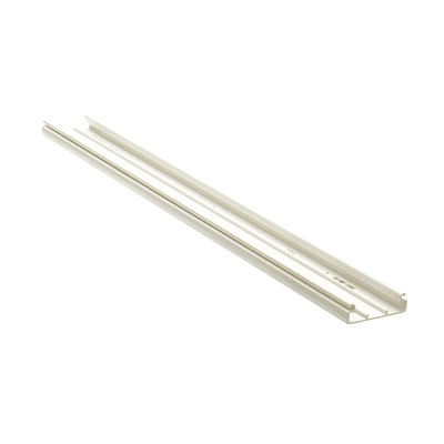 Base para canaleta / PVC rígido / 60.3 x 18.5 x 2400 mm / UL94 V-0 / TIA/EIA-568-B / 2.12 in² / 7.87 pies de largo