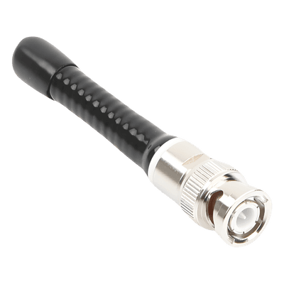Antena Helicoidal / 1/4 de Onda / 406-512 MHz / BNC Macho / 7.6 cm (3 in) / Línea Kulduckie