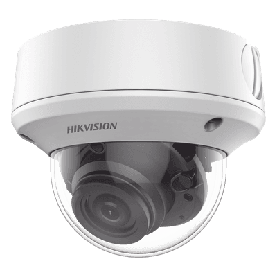 Domo TURBOHD 5 Megapixel / Lente Motorizado 2.7 - 13.5 mm / IR EXIR 40 mts / IK10 / IP67 / dWDR
