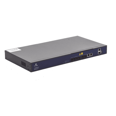OLT / 4 Puertos GPON / 2 GE + 2 SFP+ Uplink / 512 ONUs / Rack 1U / 17.4 x 12.6 x 1.7 in