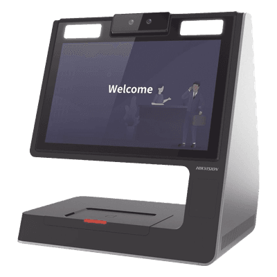 Terminal para Registro de Visitantes / Pantalla LCD de 10.1" / Android / WiFi / Lectura de Tarjetas de Proximidad MIFARE