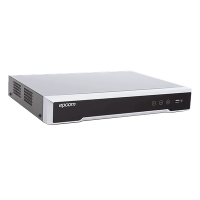 DVR 8 Canales TurboHD + 8 Canales IP / 8 Megapixel (4K) / Acusense (Evita Falsas Alarmas) / Audio por Coaxitron / 8 Entradas de Alarma / 4 Salida de Alarma / H.265+