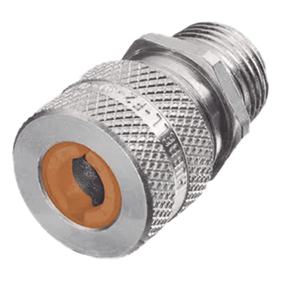 Conector de Cable / Aluminio Macho Recto / Calibre 3.2-4.7 mm (0.13-0.19") / 3/4" / Clase I Div. 2 / NEMA 4, 4X, 12, 13