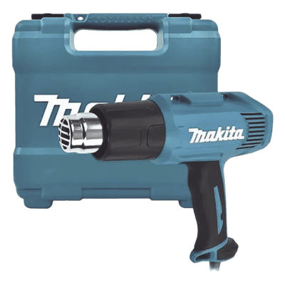Pistola de Calor / 1600W / 2 Temperaturas 400/550°C / Doble Caudal 300-500 l/min / 0.56 kg / Maletín Incluido