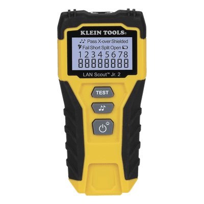 Tester de Cable LAN / Pantalla LCD Retroiluminada / Detección de Fallas Múltiples / Generador de Tono / Cat3 a Cat7 / Blindaje y No Blindaje