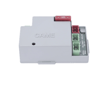 Tarjeta de Respaldo de Baterías / 12 V / Carga 27 V 400 mA / Standby 75 mA / -20°C a +55°C / 93 x 43 x 51 mm