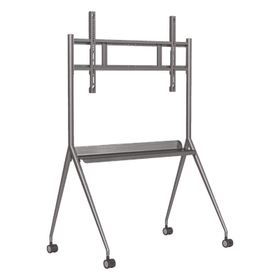 Montaje de Piso Móvil para Pantallas de 55"  hasta 75" / Compatible con VESA / Incluye Soporte para la Pantalla