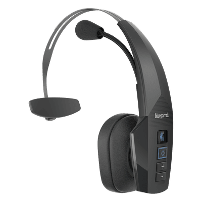 Auricular Bluetooth Profesional / Cancelación de Ruido 96% / Bluetooth 5 / Alcance 100 m (328 ft) / IP54 / Batería 24 h / Control de Voz
