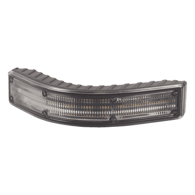 Luz Auxiliar Esquinera LED / 270° Ámbar / Doble Color Ámbar/Blanco / 69 Patrones / 12-24 VCC / IP69K / SAE Clase 1