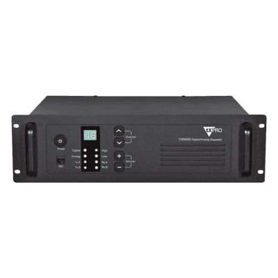 Repetidor VHF / 136-174 MHz / 50W / Protocolo DMR / Detección Dual Analógico-Digital