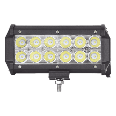Barra de Luz LED / 12 LED / 1500 Lúmenes / 18 W / 10-30 Vcc / IP67 / 6.5 Pulgadas