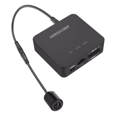 Pinhole IP 2 Megapixel / Lente 3.7 mm / 2 Mts Cable / PoE / Ideal para Cajeros Automáticos (ATM) / WDR / Micro SD / Cámara Tipo Cilindro