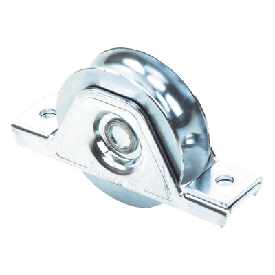 Rueda para Puerta Corrediza / 8 cm / Acero Galvanizado / Carga 180 kg / Fijación Inferior