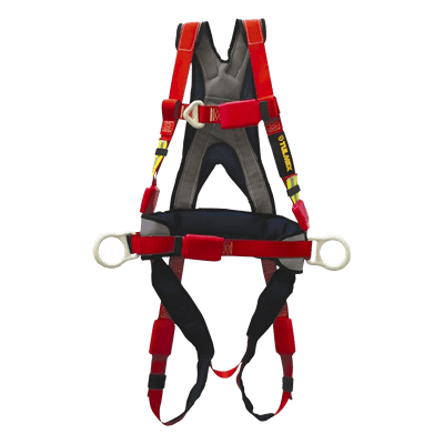 Arnés de Cuerpo Completo / Parada de Caídas y Posicionamiento / Cintas Poliéster 45 mm / Resistencia >2500 kg / Aislamiento PVC / Unitalla